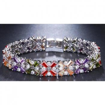 Pulsera de Cristal Elegante para Bodas