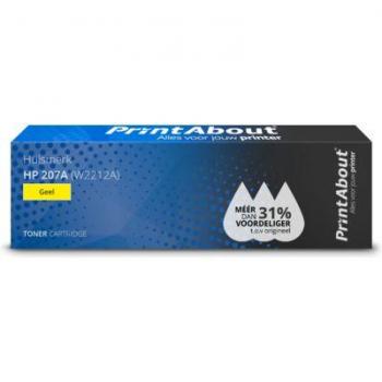 Toner jaune PrintAbout compatible pour HP 207A (W2212A)