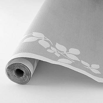 Rotolo di Tovaglia Elegante Damasco Argento