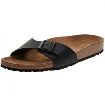 BIRKENSTOCK ciabatte pianelle MADRID 040793 Birko Flor Lack Vernice BLACK PATENT