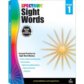 Spectrum Sight Words Grade 1