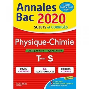 Annales Bac 2020 Physique Chimie Term S