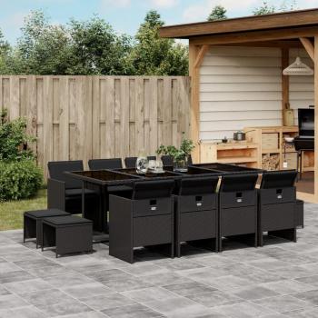 13-Piece Patio Dining Set with Cushions