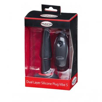MALESATION Dual Layer Silikon Vibe Plug