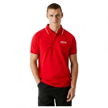 Red Bull Racing Tipped Polo Shirt rot