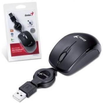 Genius Micro Traveler Ratón Óptico USB 1200 DPI