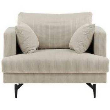 Fauteuil Sofia velours – Beige