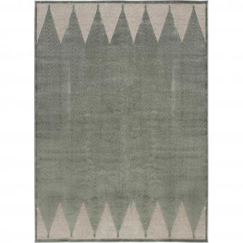 Alfombra Viscosa Corto Piel Gris