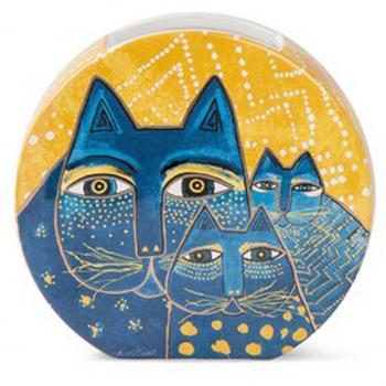 Laurel Burch Artistic Cat Vase