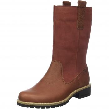 ECCO Damen Elaine Hohe Stiefel, Rot, Brandy 51250