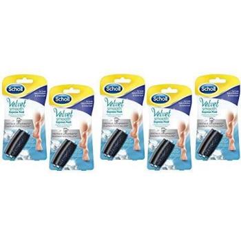 Scholl Velvets Express Pedi Rouleaux de Remplacement Extra Exfoliant x2