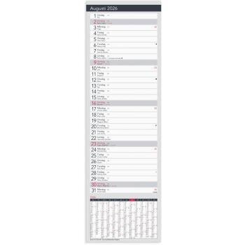 Stor årshjul 2026 – Bordskalender i stil