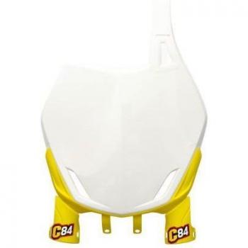 Plaque frontale Future Circuit Equipment Blanc/Jaune