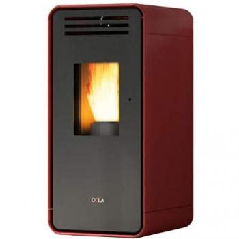 Stufa AMBRA Bordeaux 6KW Pellet