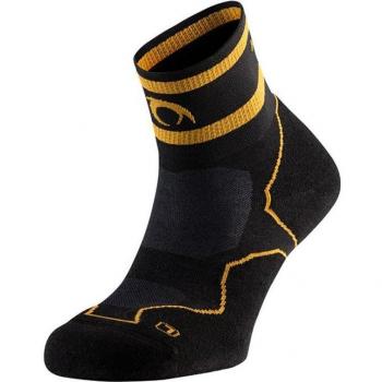 Lurbel Desafio Spirit Four Calcetines Cortos Naranja, Negro EU 47-50 Hombre