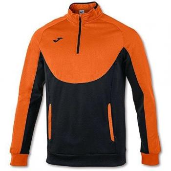 Joma Sweat de Sport Essential, Orange/Noir, 2XL Homme