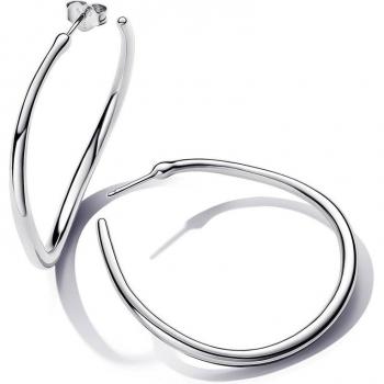 Orecchini a Cerchio Pandora 42mm Ref. Argento