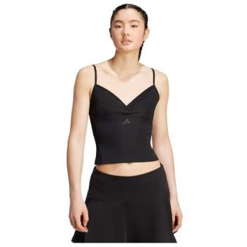 Canottiera da donna adidas 3 Stripes Seasonale Essential nero