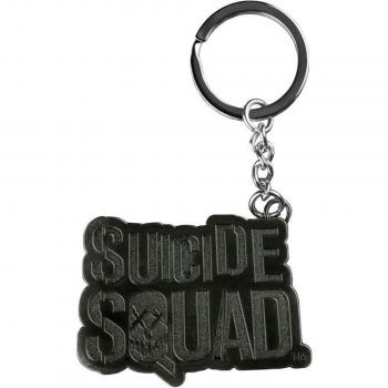 Portachiavi con logo Suicide Squad in metallo