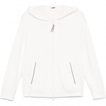 Brunello Cucinelli XL Beige Zip‑Up Luxury Hoodie
