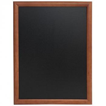 Ardoise Securit 75, murale en bois, finition laquée, 70x90cm, kit d'accroche inclus