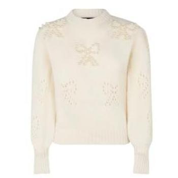 MC2 Saint Barth Damenpullover Ivory
