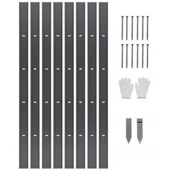 ProEdge Yard Line – 8 Pack, 72 Heavy‑Duty Aluminum Landscape Edge