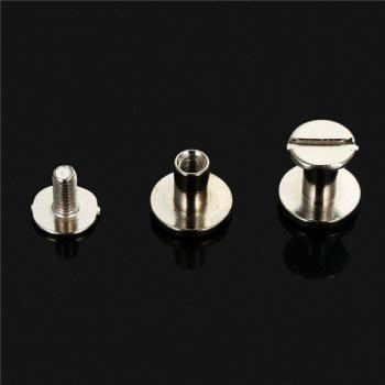 10Pcs Double Curved Rivets for Luggage
