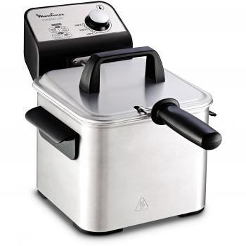 Freidora Moulinex AM322070 Acero Inoxidable 2L