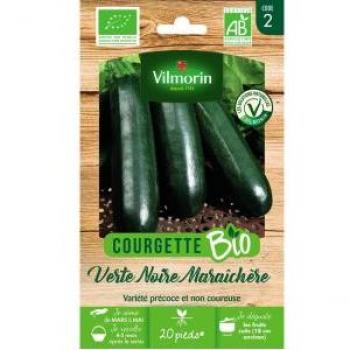 Courgettes Vilmorin : Verte Noire, Bio