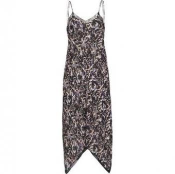 Ikks Vestido Longo Floral Estilo Mulher