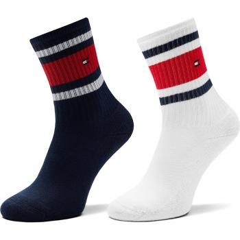 T.H. Calzini Lunghi Blu Navy Rosso 701229942