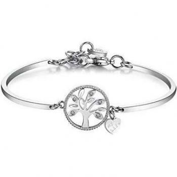 Brosway Pulsera semirrígida de Acero con Cristales BHK399