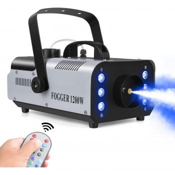 HOLDLAMP Nebelmaschine mit RGB Effekten und Fernbedienung