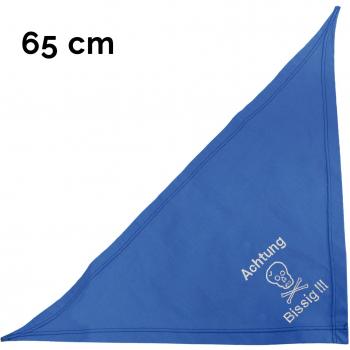 Hochwertiges Waschbares Bandana 65 cm – Royalblau