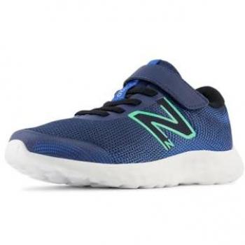 Zapatilla New Balance 520v8 Infantil Azul/Verde
