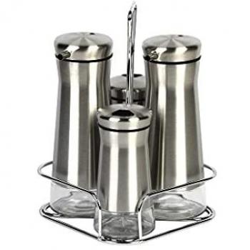 Set Aceitera Picual Inox 230ml y 120ml