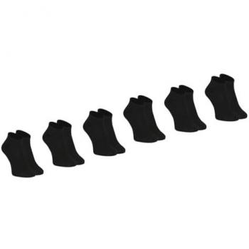 Pack de 6 mi-chaussettes noires pour homme, Athena, My Petit Prix