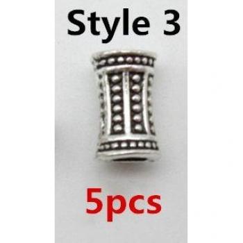 5pcs Viking Rune Dread Beads for Hair