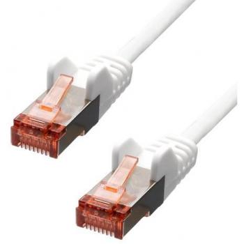 ProXtend F/UTP CAT6 Netzwerkkabel 30 cm Weiß