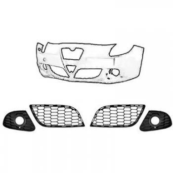 Grille d’Avant avec Trou(s) Lampes de Brouillard – Alfa Romeo