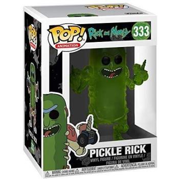 Figurine Rick & Morty – Pickle Rick Transparent 10 cm