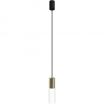 Euluna Cylindre Suspendu Laiton – 25 cm