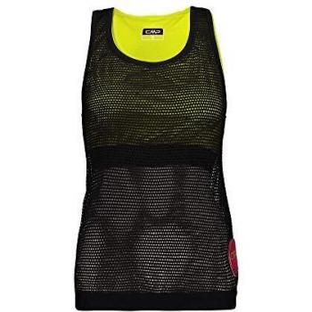 CMP Damen Top mit Mesh 30D8106, Schwarz, D38