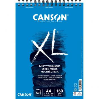 Canson Studienblock XL Mixed Media A4 160g/m²