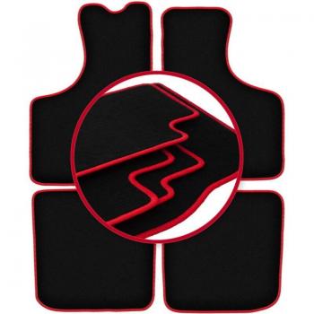Tapis de protection CARLUX-RED pour Skoda 105 / 120 / 130 berline (1976-1990)