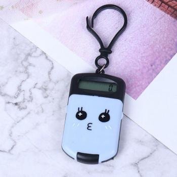 Calculadora de mano con llavero