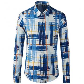 Slim Fit Herrenhemd mit Karomuster