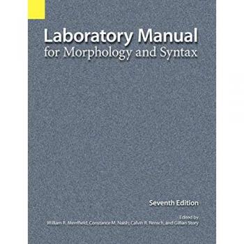 SIL International Morphology and Syntax Laboratory Manual