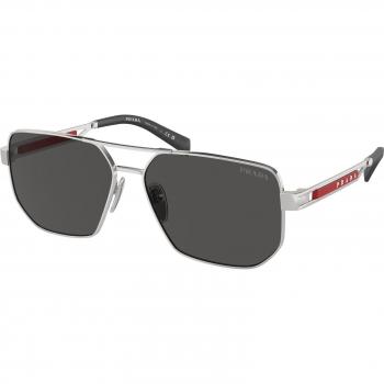 Lentes de Sol Prada Línea Rossa PS51ZS 1BC06F para Hombre Silver